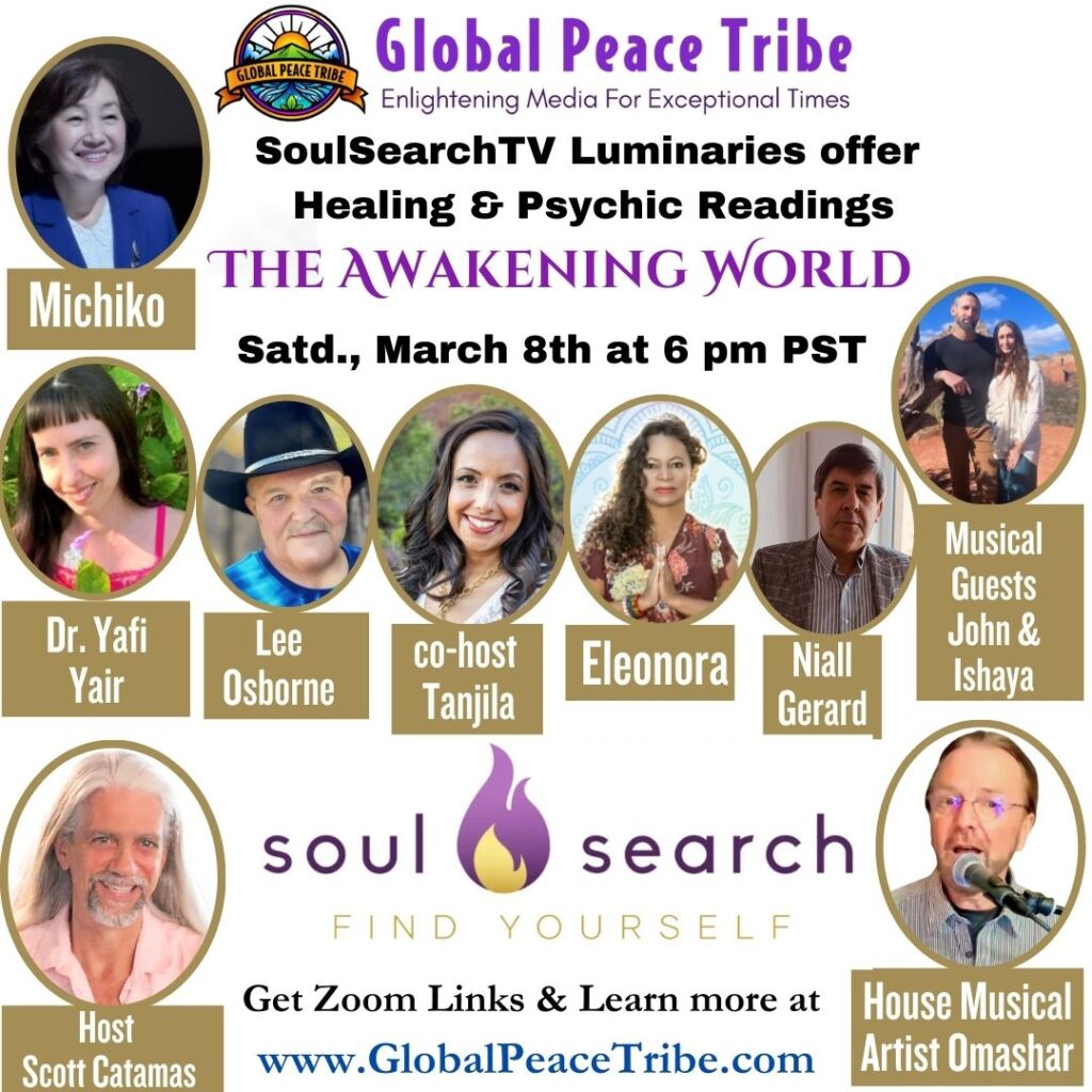 Global Peace Tribe - The Awakening World Show - Special guest Eleonora from The Awakening Path
